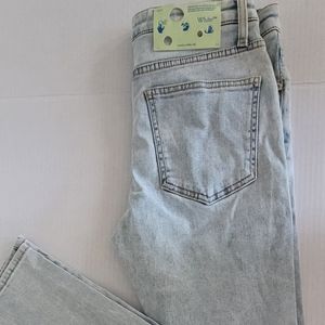 Logo print skinny-fit Jean